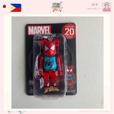 BEARBRICK MARVEL: SPIDERMAN, Hobbies & Toys, Toys & Games on Carousell