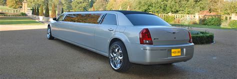 Rent A Silver Chrysler Limo 300C 'Baby Bentley' - Rent A Limo