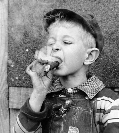 Rare Cigar Smoking Kids Photos – The CigarMonkeys