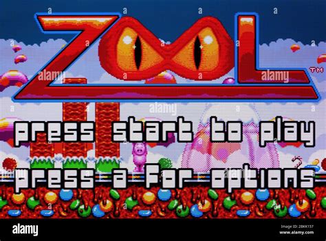 Zool - Sega Genesis Mega Drive - Editorial use only Stock Photo - Alamy