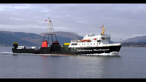 Dunoon Ferry To Gourock 1987 - YouTube