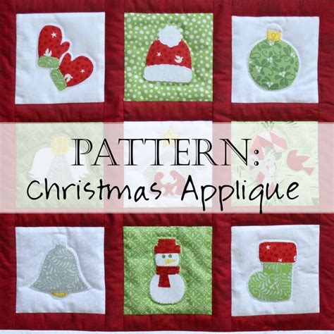 Pattern: Christmas Applique Quilt Patterns – Faith and Fabric