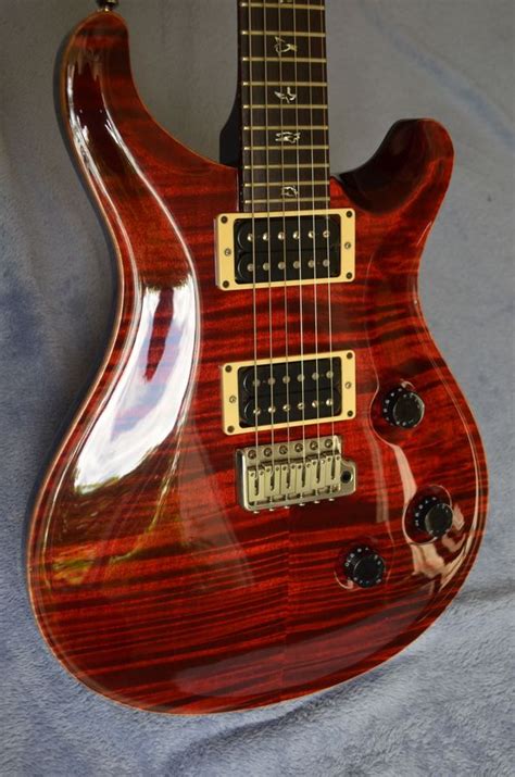 PRS Custom 24 - Fire Red Burst image (#621668) - Audiofanzine