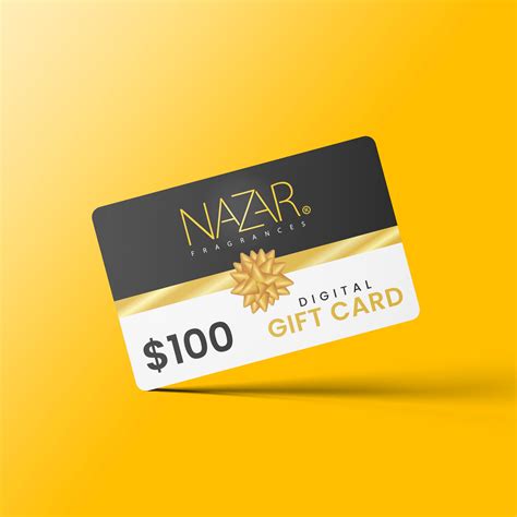 Nazar Fragrances Digital Gift Cards