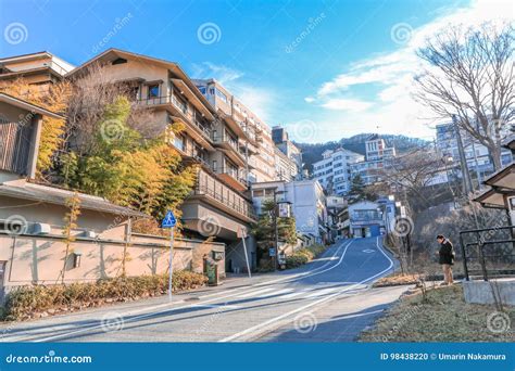 Gunma Prefecture ,Japan - December 18, 2016: Ikaho Onsen on Autumn is a ...