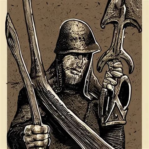 medieval executioner holding an axe, high details, | Stable Diffusion ...