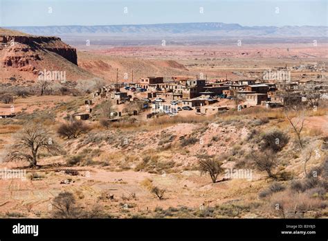 USA, Arizona, Navajo Reservation. Upper Moenkopi, a self-governing Stock Photo, Royalty Free ...