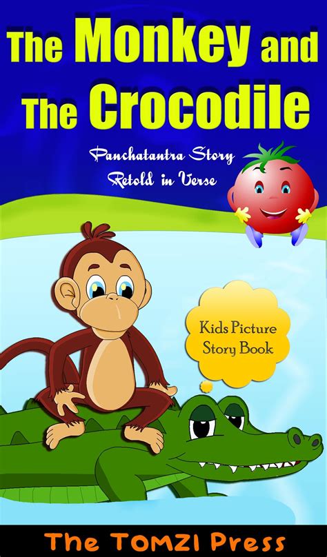 The Monkey and the Crocodile - Panchatantra Stories Retold - Picture Story for Kids | Picture ...