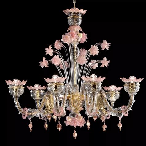 "Sissi" Murano glass chandelier