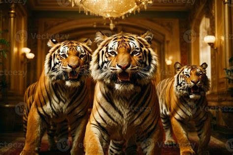 Bengal tiger wallpaper ai generated 33130457 Stock Photo at Vecteezy