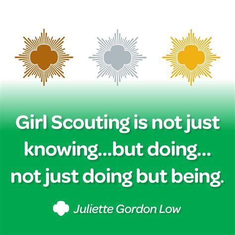 Juliette Gordon Low Quotes Gsusa - Quotes