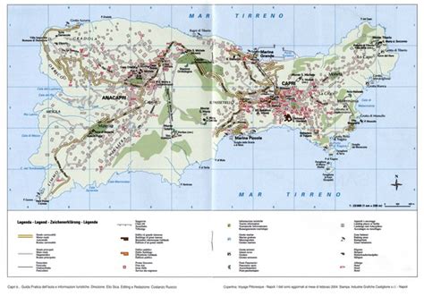 Capri Tourist Map - Capri Italy • mappery