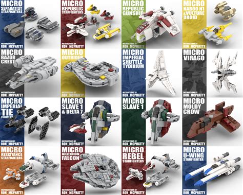 Here’s my micro Star Wars starship collection so far. I’ve got a long ...