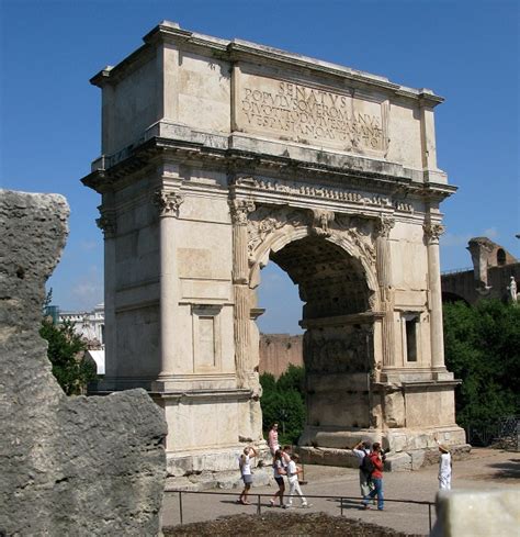 Arch of Titus Rome Historical Facts and Pictures | The History Hub