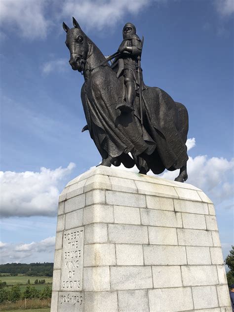 Robert the Bruce Statue - Bannockburn | Statue, Bannockburn, Scotland