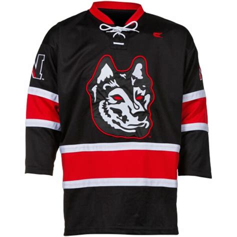 Northeastern Huskies Face Off Hockey Jersey - Black - Fanatics.com