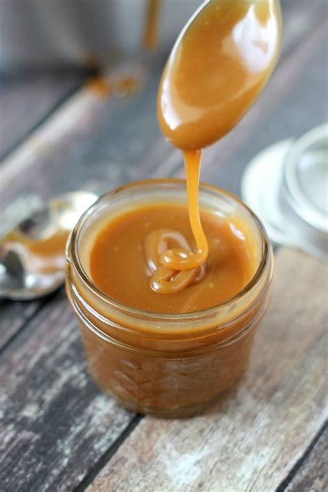 Easy Caramel Sauce (3 ingredients) • Domestic Superhero