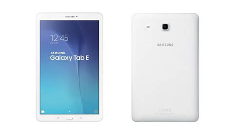 Samsung Galaxy Tab E official, packing relatively low-end specs