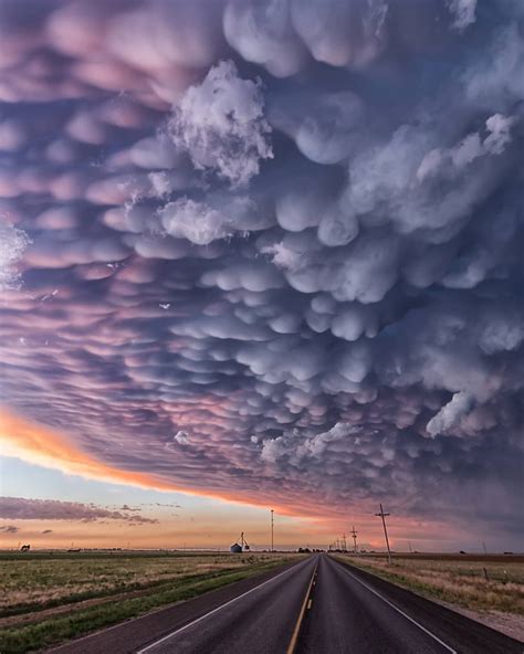 Bored Panda on Instagram: “Mammatus clouds over Texas shot by @steve_kesedakis_photography ...