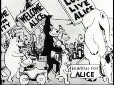 1923 - The "Alice Comedies" are a series of animated cartoons created by Walt Disney in the ...