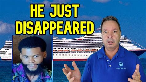 CRUISE NEWS - MAN GOES MISSING ON CARNIVAL CRUISE - YouTube