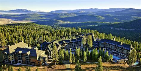 The Ritz-Carlton, Lake Tahoe Resort – Truckee, CA, USA – Summer Hotel Aerial View – TRAVOH