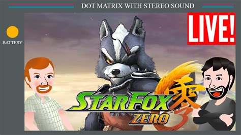 Star Fox Zero Gameplay: LIVE! - Part 2 - Game Bros Live - YouTube