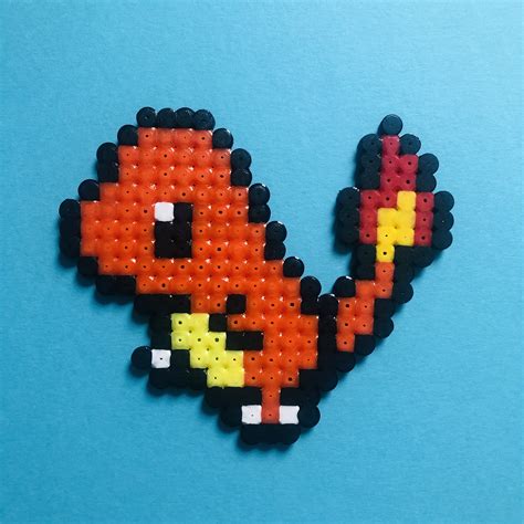 Minecraft Pixel Art Templates Pokemon Charmander