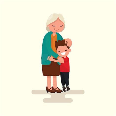 Grandma And Grandchild Illustrations, Royalty-Free Vector Graphics ...