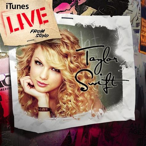 Car tula Frontal de Taylor Swift - Itunes Live From Soho (Ep) - Portada