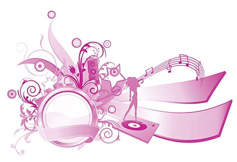 Ornat Vector Hd Images, Music Vector Decoration Ornate Abstract, Symbol, Creative, Dirt PNG ...
