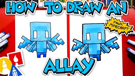 How To Draw A Minecraft Allay - YouTube