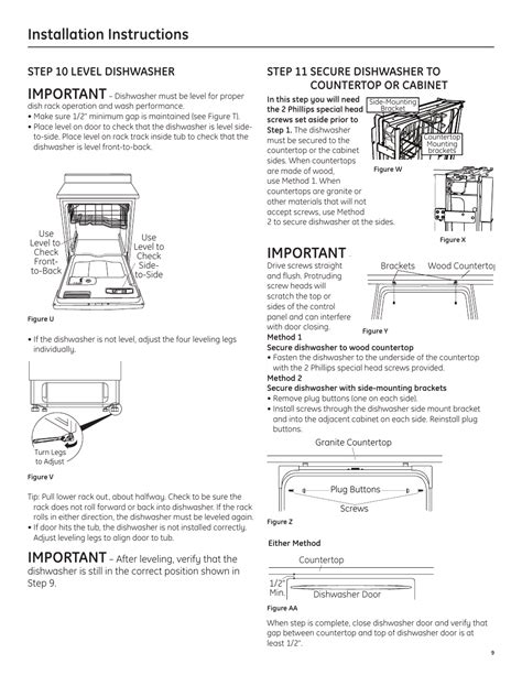 Ge Monogram Dishwasher Manual