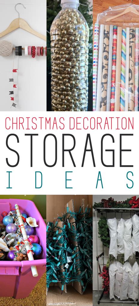 Christmas Decoration Storage Ideas - The Cottage Market