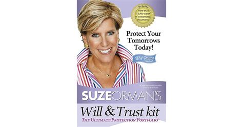 Suze Orman's Will Trust Kit: The Ultimate Protection Portfolio by Suze Orman — Reviews ...