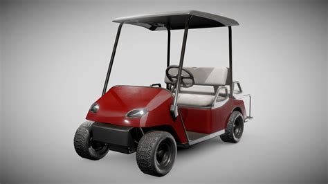 Golf Cart - Buy Royalty Free 3D model by flawlessnormals [65da452 ...