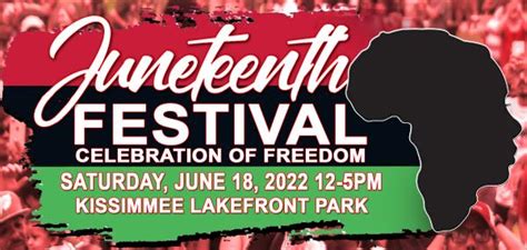 2022 Juneteenth Festival - Eventeny