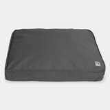 Solid Gray/Grey Crate Bed Cover for 24-54 inch Dog Crates & Kennels - 100% Cotton Canvas Mats ...