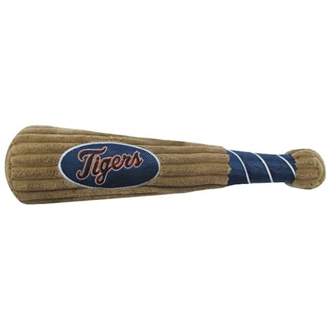 Pets First MLB Detroit Tigers Baseball Bat Toy, Large | Petco