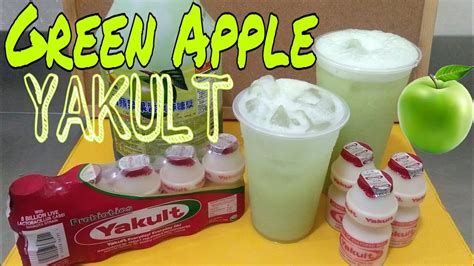 Green Apple Yakult Mix Recipe | Yakult Mix Recipe Series - YouTube