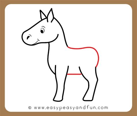 Easy Cartoon Horse Drawing Step By Step - Drawsocute learn #howtodraw a cute cartoon baby horse ...