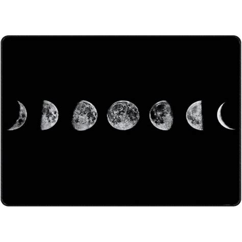 Bestwell Area Rug Moon Phases Nursery Rug Floor Mat Kids Playing Mat 7' x 5' (80 x 58 in) for ...