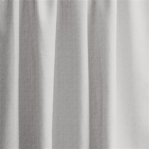 Extra long textured blackout curtain, custom made length in light gray – Loft Curtains