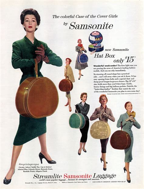 Samsonite 1955 | Dovima | Jessica | Flickr