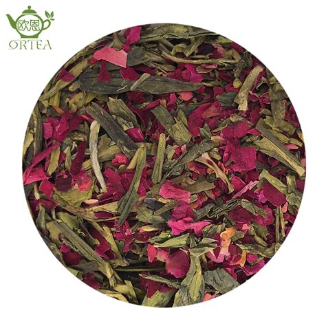 Rose Longjing Green Tea