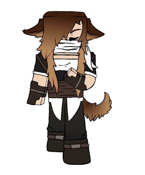 Wolf girl Minecraft skin by MooeyMadnessReal on DeviantArt