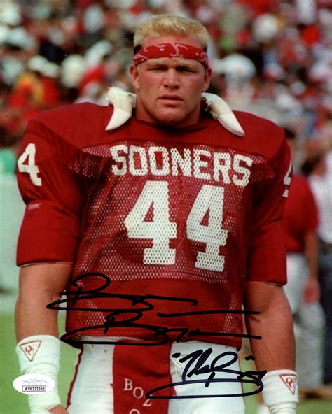 Brian Bosworth Autographed Oklahoma Sooners 8×10 Photo The Boz JSA – Denver Autographs