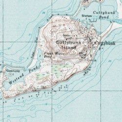 Cuttyhunk Island, Massachusetts [Cuttyhunk USGS Topographic Map] by MyTopo