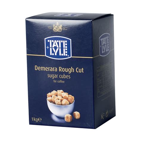 Tate And Lyle Demerara Sugar Cubes Rough-Cut 1Kg Ref A03903 - 539753 | spicers