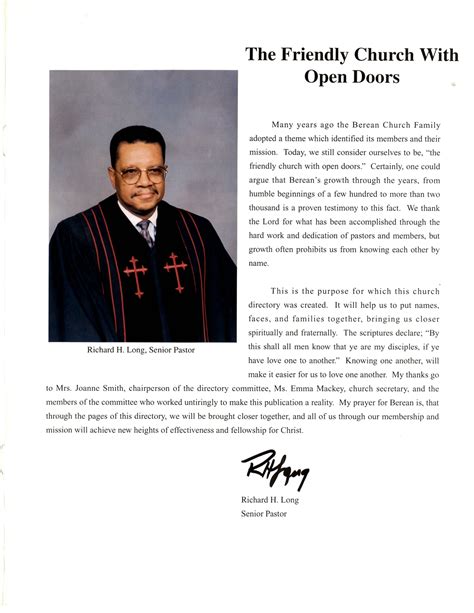 Long’s Directory – Berean SDA Church Archive